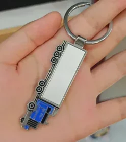 Auto-Schlüsselanhänger mit glänzender Oberfläche