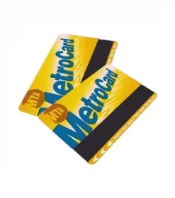 Clubkarte aus Edelstahl mit glatter Kante