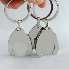 Schlüsselanhänger mit Einkaufswagenfunktion