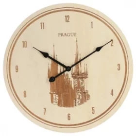 Geschenk-Wanduhr für Jubiläen mit individueller Gravurplatte