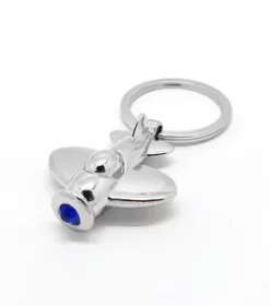 Reiseaccessoire Schlüsselanhänger mit Flugzeug-Design