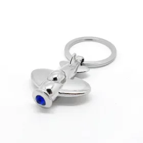 Reiseaccessoire Schlüsselanhänger mit Flugzeug-Design