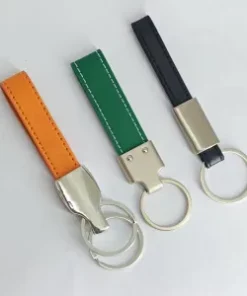 Klassischer Anhänger aus echtem Leder für Männer für Geburtstag