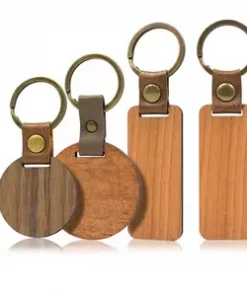 Skandinavischer Holzanhänger