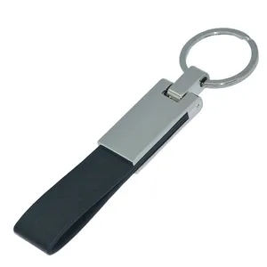 Klassischer Anhänger aus echtem Leder in Schwarz für Muttertag