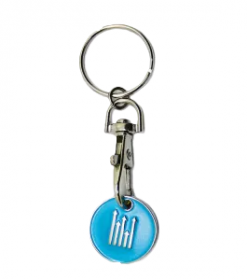 Multifunktionaler Schlüsselanhänger mit Jeton