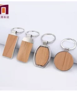 Schlüsselanhänger Hund aus Holz