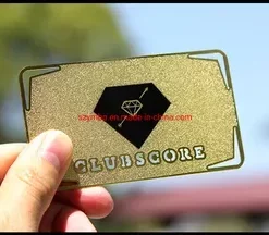 Einladung mit perforierter Metallkante