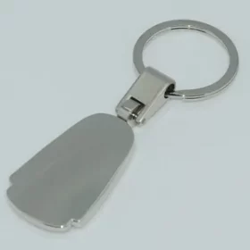 Unmarkierter Schlüsselanhänger aus Metall