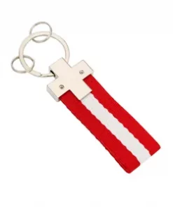 Klassischer Lederanhänger in Herzform für Jubiläum