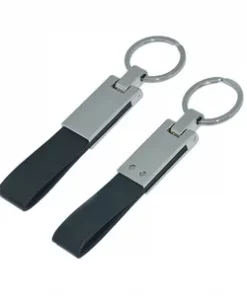 Klassischer Lederanhänger mit Wunschtext mit Geschenkverpackung