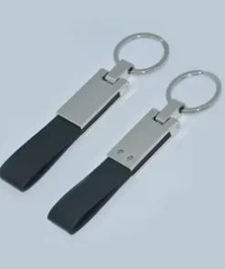 Klassischer Lederanhänger in Braun für Muttertag