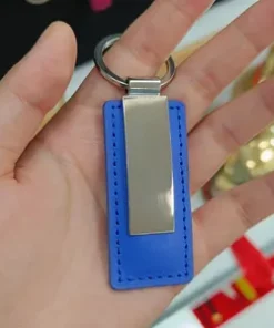 Moderner Leder Schlüsselanhänger für Haustür für Partner