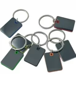 Unveredelter Schlüsselanhänger