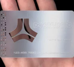 Gravierte Einladungskarte für Firmenevents