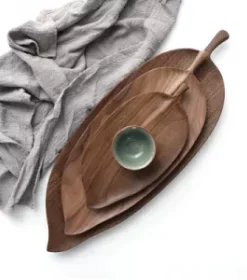 Graviertes Tablett für den Sektempfang