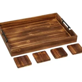 Tablett für Spa und Wellness graviert