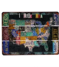 Großes Dekoschild aus Holz mit Zitatgravur