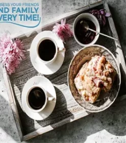 Tablett mit Firmenmission oder Vision graviert