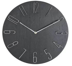 Geschenkidee zur Einweihung: Wanduhr mit Familiennamen