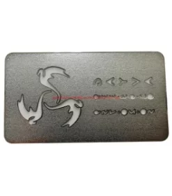 Premium-Mitgliedskarte aus eloxiertem Aluminium