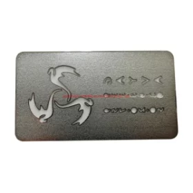 Premium-Mitgliedskarte aus eloxiertem Aluminium