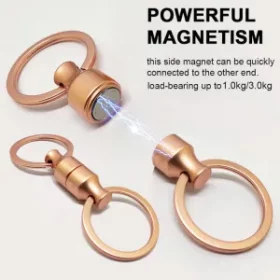 Magnet-Schlüsselanhänger mit Schlüsselring