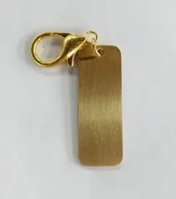 Unpersonalisierter Schlüsselanhänger Metall