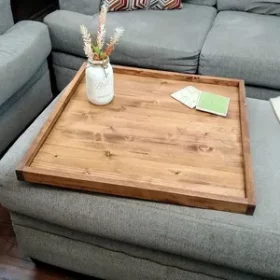 Tablett für Teezeremonien mit Gravur