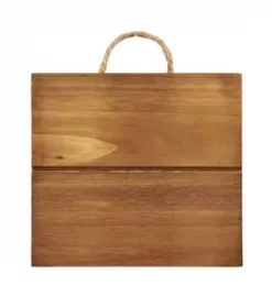 Graviertes Holzschild mit Kalenderfunktion