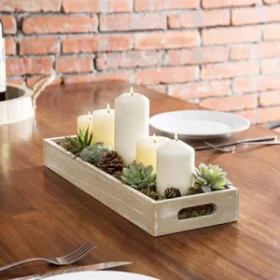 Rundum-Serviertablett mit beidseitiger Gravur