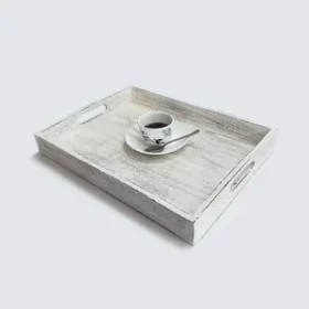 Tablett mit individueller Typografie graviert