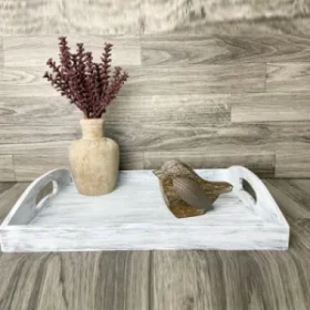 Holztablett mit Gravur für Restaurant