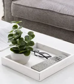 Naturdesign-Tablett mit Gravur für Bio-Produkte