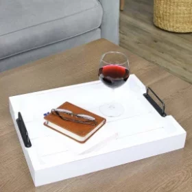 Messepräsentationstablett mit Logo