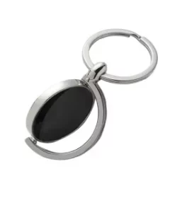 Metall-Schlüsselanhänger ohne Gravurfläche
