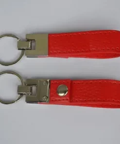 Personalisierter Leder Schlüsselanhänger mit Initialen für Muttertag