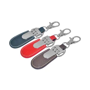 Personalisierter Leder-Schlüsselanhänger als Geschenk als Werbegeschenk