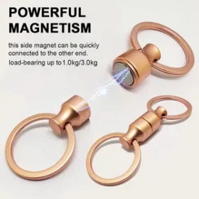 Magnetischer Schlüsselhalter für Metallflächen