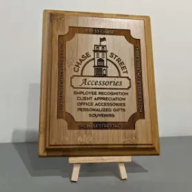 Schild für Haustierbereich aus Holz