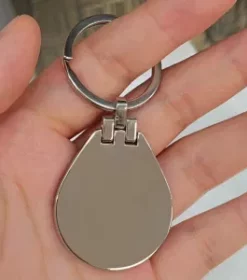 Schlüsselanhänger Rohling aus Aluminium