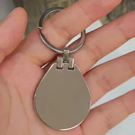 Schlüsselanhänger Rohling aus Aluminium