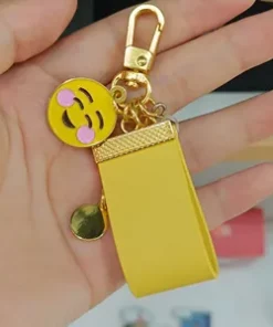 Personalisierter Schlüsselanhänger aus Leder Vintage-Stil als Werbegeschenk