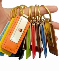 Schöner Anhänger aus echtem Leder für Auto für Vatertag