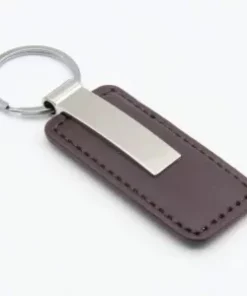 Schöner Leder Schlüsselanhänger mit Gravur für Firmenkunden