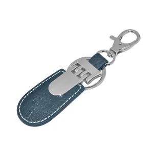 Schöner Leder-Schlüsselanhänger Vintage-Stil für Jubiläum
