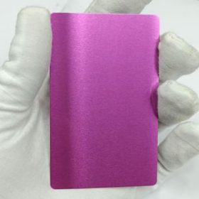 Silberkarte mit Wunschlogo und Firmenname