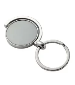 Schlüsselanhänger Rohling aus Zinklegierung