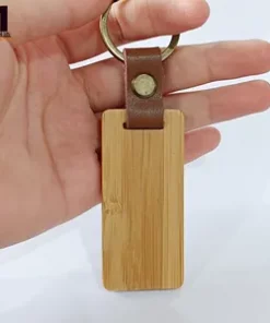 Naturholz Schlüsselanhänger