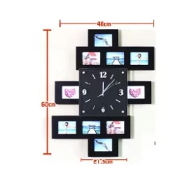 Wanduhr mit Wunschdesign für Hochzeit, Jubiläum oder Praxis